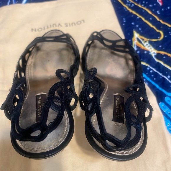 Louis Vuitton Black Women's Sandals - Picture 7 of 13